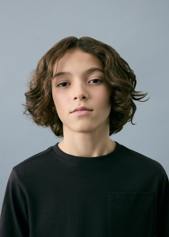 MANGO BASICA1 27071195-99 MANGO KIDS BOY T-SHIRT LONG SLEEVE