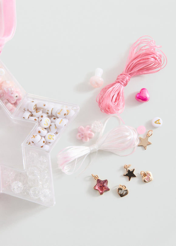 MANGO BEADPINK 27071202-85 MANGO KIDS GIRL NECKLACE