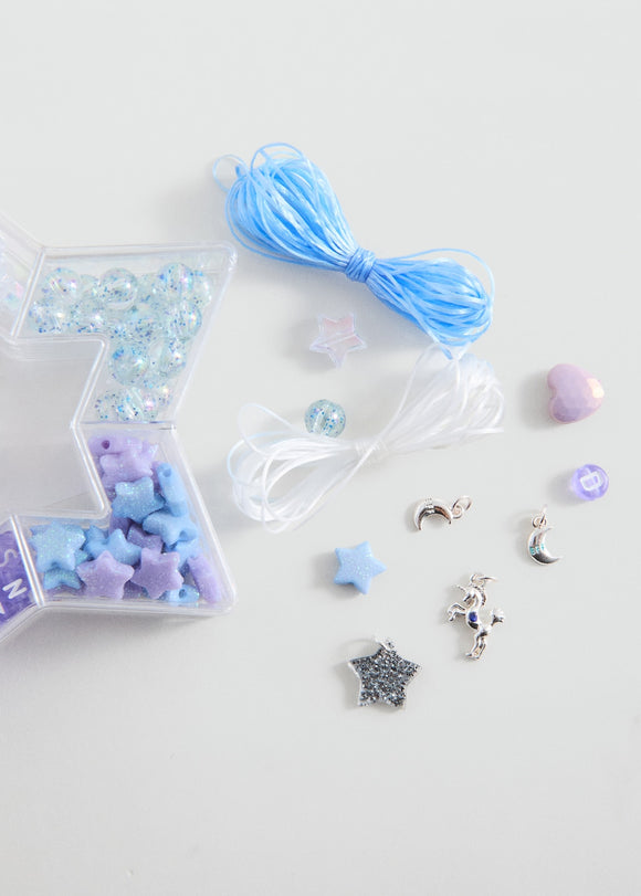 MANGO BEADPURP 27071203-61 MANGO KIDS GIRL NECKLACE