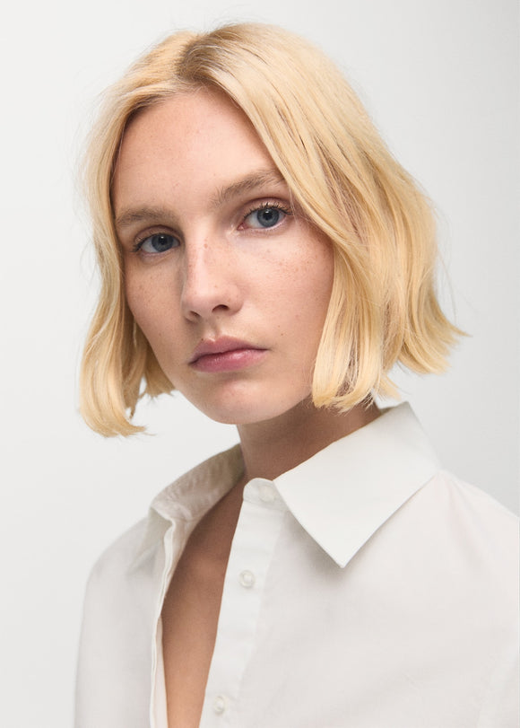 MANGO SOFIA 27071227-01 MANGO WOMEN SHIRT LONG SLEEVE