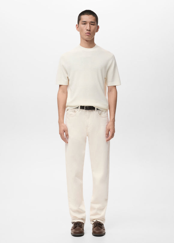 MANGO LINO-H 27071234-02 MANGO MAN T-SHIRT SHORT SLEEVE