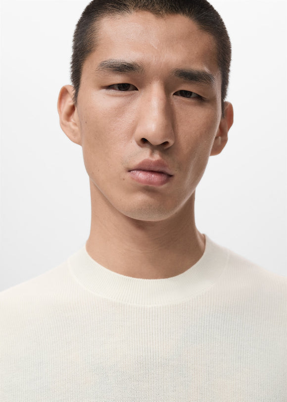 MANGO LINO-H 27071234-02 MANGO MAN T-SHIRT SHORT SLEEVE