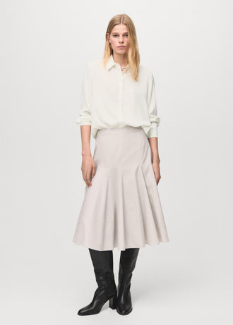 MANGO BASIC 27071235-02 MANGO WOMEN SHIRT LONG SLEEVE