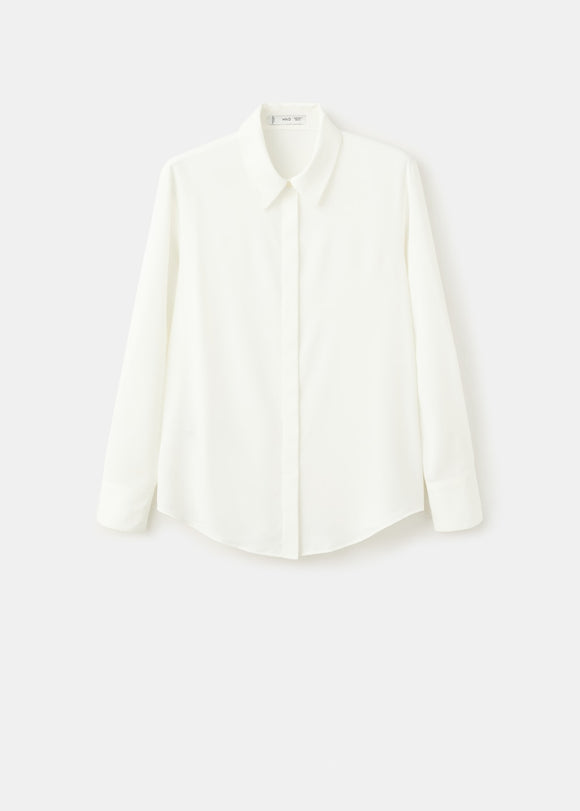 MANGO BASIC 27071235-02 MANGO WOMEN SHIRT LONG SLEEVE