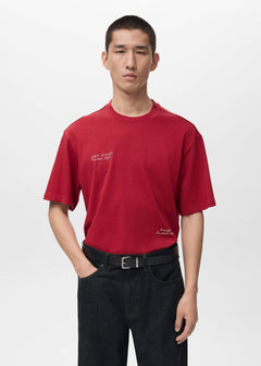 MANGO GOAH-H 27071238-70 MANGO MEN T-SHIRT