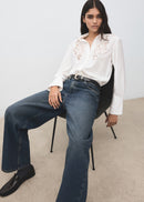 MANGO CANDLE 27071241-02 MANGO WOMEN SHIRT LONG SLEEVE-5