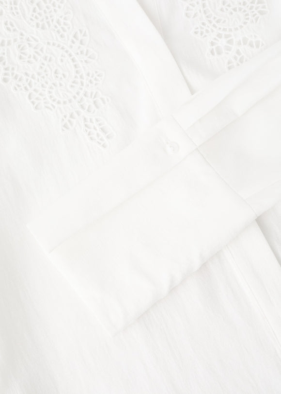 MANGO CANDLE 27071241-02 MANGO WOMEN SHIRT LONG SLEEVE