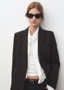 MANGO BERGEN 27071328-32 MANGO WOMEN BLAZER-4