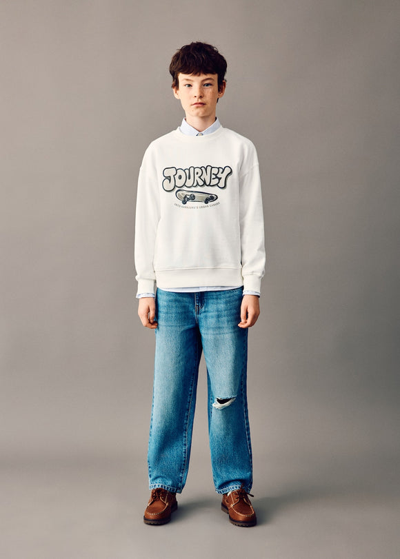 MANGO JOURNEY 27073279-02 MANGO KIDS BOY SWEATSHIRT