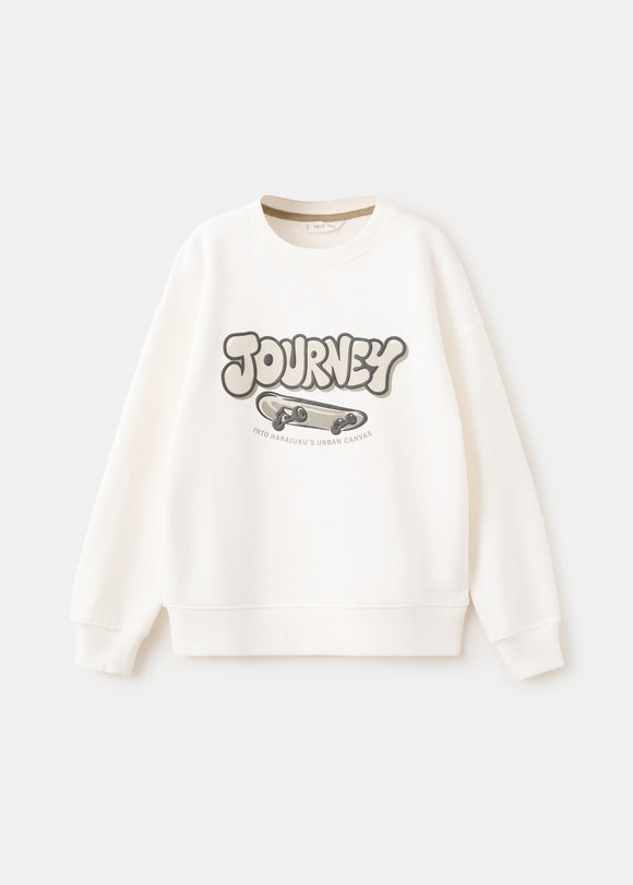 MANGO JOURNEY 27073279-02 MANGO KIDS BOY SWEATSHIRT