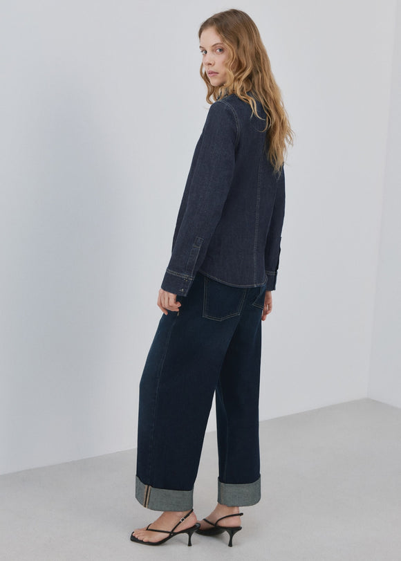 MANGO PIPPA 27073297-TO MANGO WOMEN SHIRT LONG SLEEVE