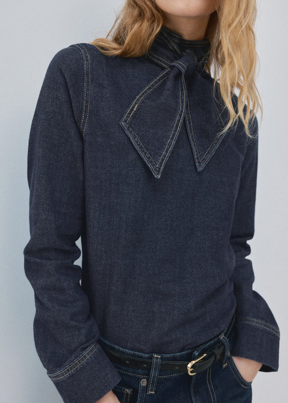 MANGO PIPPA 27073297-TO MANGO WOMEN SHIRT LONG SLEEVE