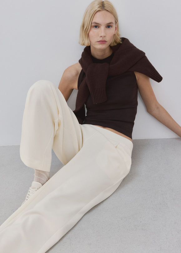 MANGO PIQUE 27073315-05 MANGO WOMEN TROUSER