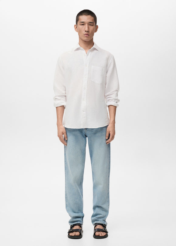 MANGO AVISPAF 27073330-01 MANGO MAN SHIRT LONG SLEEVE