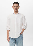 MANGO AVISPAF 27073330-01 MANGO MAN SHIRT LONG SLEEVE-4