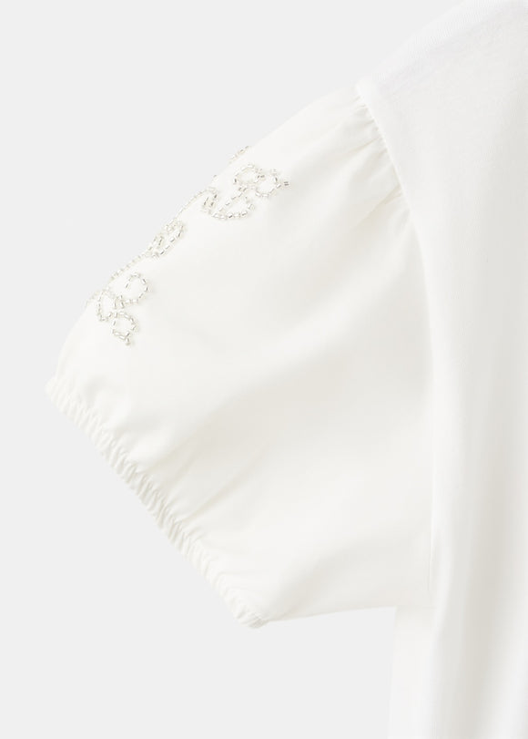 MANGO EMBE 27074043-02 MANGO KIDS GIRL T-SHIRT SHORT SLEEVE