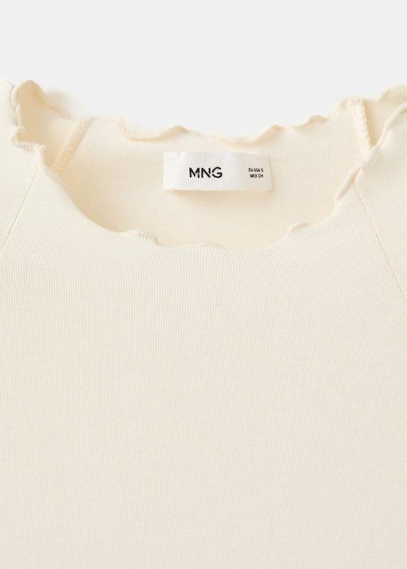 MANGO CURLITA 27074079-05 MANGO WOMEN T-SHIRT SHORT SLEEVE