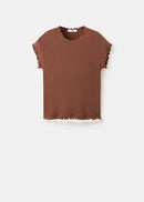 MANGO CURLITA 27074079-30 MANGO WOMEN T-SHIRT SHORT SLEEVE-5