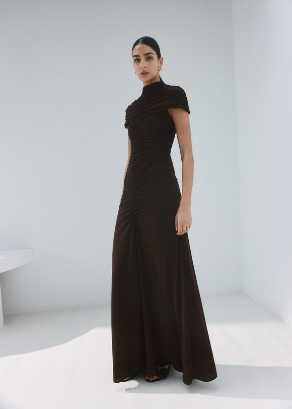 MANGO BOND-A 27074095-30 MANGO WOMEN DRESS FULL LENGTH