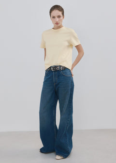 MANGO JESI 27074097-10 MANGO WOMEN T-SHIRT SHORT SLEEVE