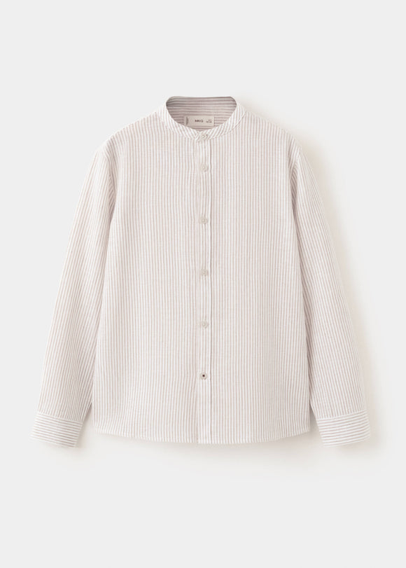 MANGO CAR 27076338-07 MANGO KIDS BOY SHIRT LONG SLEEVE