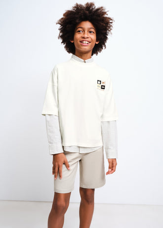 MANGO OLA 27076340-02 MANGO KIDS BOY T-SHIRT SHORT SLEEVE
