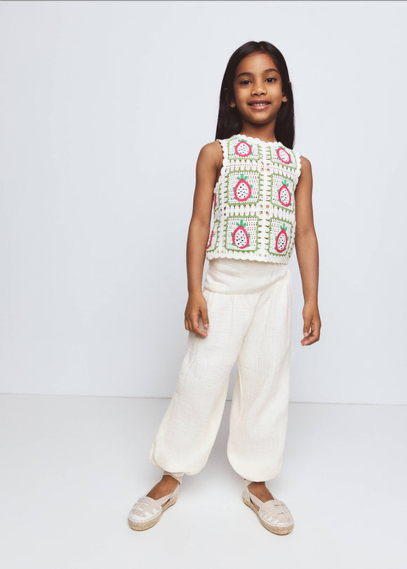 MANGO SIRA 27076749-05 MANGO BABY GIRL TROUSER