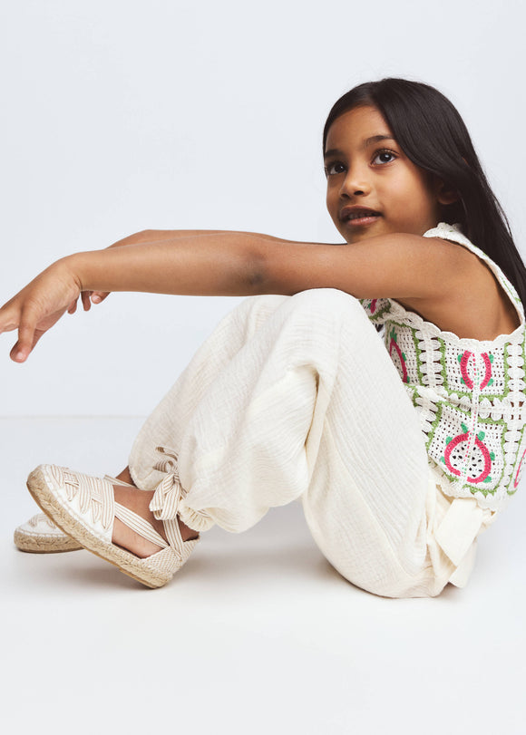 MANGO SIRA 27076749-05 MANGO BABY GIRL TROUSER