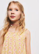 MANGO CERAMIC 27076751-12 MANGO KIDS GIRL ONE PIECE-4
