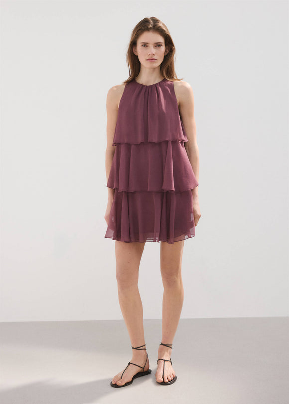 MANGO CAKE 27077149-78 MANGO WOMEN DRESS KNEE LENGTH