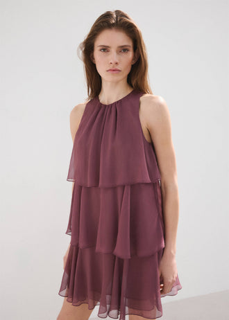 MANGO CAKE 27077149-78 MANGO WOMEN DRESS KNEE LENGTH