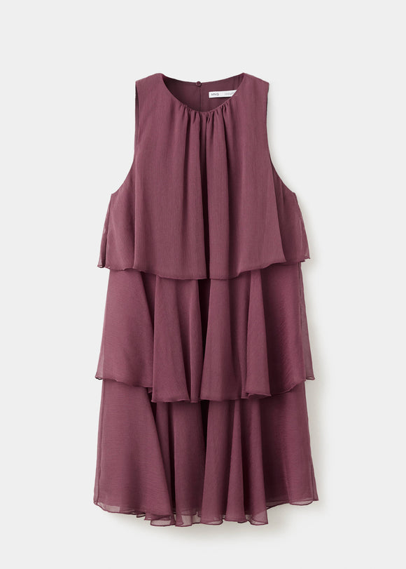 MANGO CAKE 27077149-78 MANGO WOMEN DRESS KNEE LENGTH