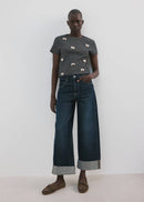 MANGO LAZI 27077151-56 MANGO WOMEN T-SHIRT SHORT SLEEVE-2