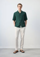 MANGO ESVEDRAV 27077916-44 MANGO MAN SHIRT SHORT SLEEVE-2