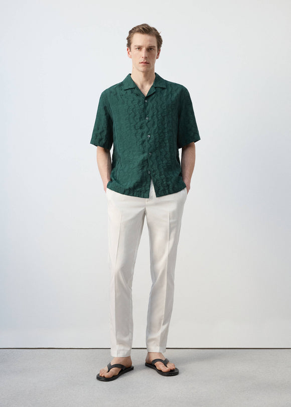 MANGO ESVEDRAV 27077916-44 MANGO MAN SHIRT SHORT SLEEVE