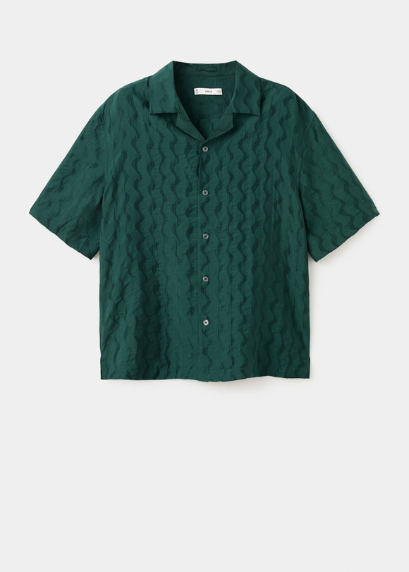 MANGO ESVEDRAV 27077916-44 MANGO MAN SHIRT SHORT SLEEVE