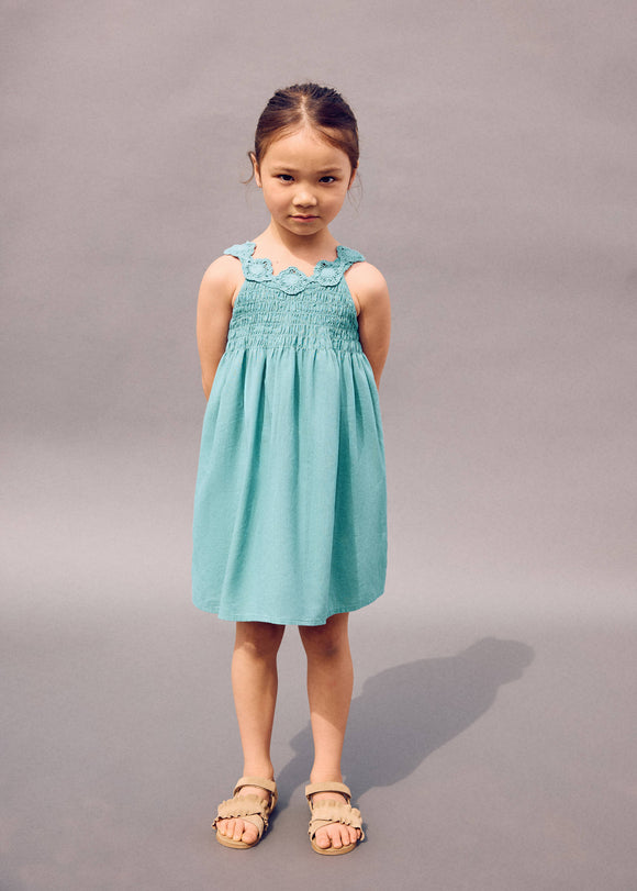 MANGO CROCHI 27078269-46 MANGO BABY GIRL DRESS