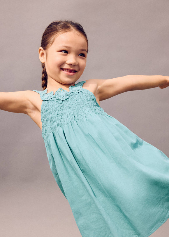 MANGO CROCHI 27078269-46 MANGO BABY GIRL DRESS