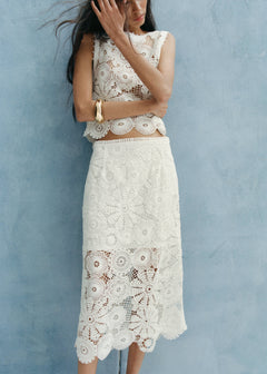 MANGO GARDEN 27079055-02 MANGO WOMEN SKIRT