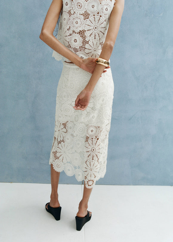 MANGO GARDEN 27079055-02 MANGO WOMEN SKIRT