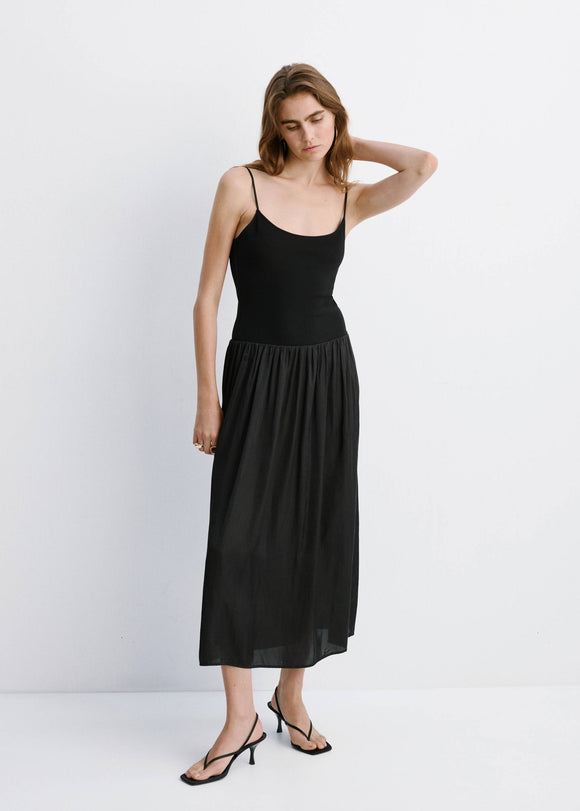 MANGO PARROTI 27079057-99 MANGO WOMEN DRESS