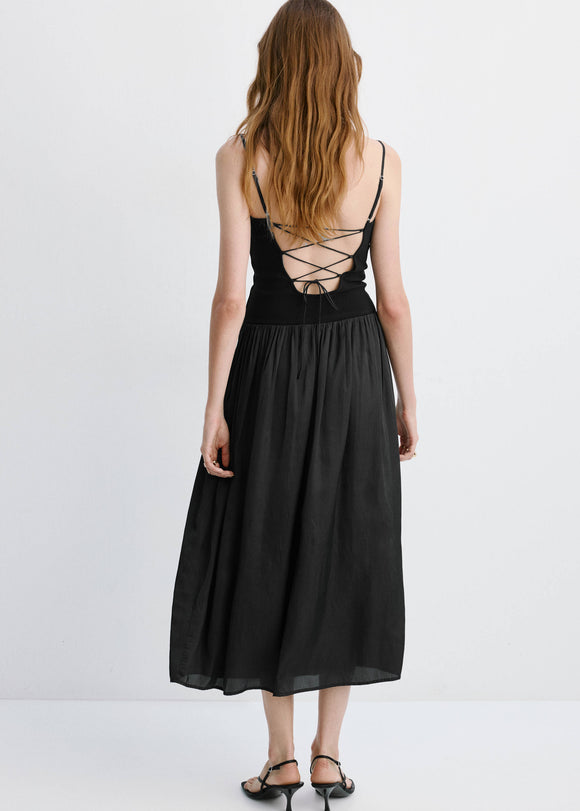 MANGO PARROTI 27079057-99 MANGO WOMEN DRESS