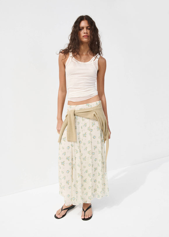 MANGO CRUSHED 27079066-02 MANGO WOMEN SKIRT