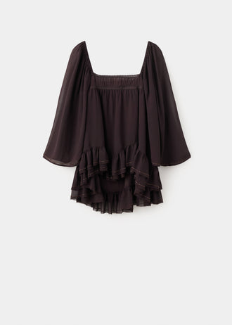MANGO MARRON 27079070-30 MANGO WOMEN BLOUSE
