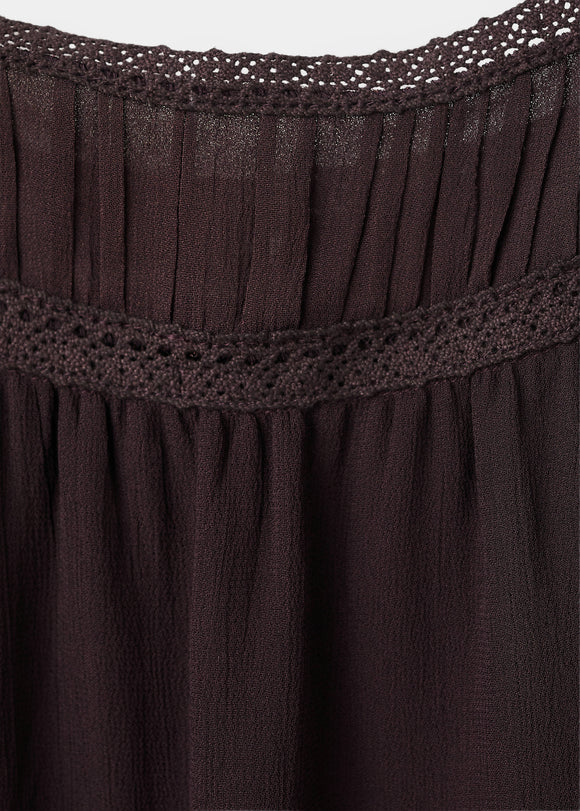 MANGO MARRON 27079070-30 MANGO WOMEN BLOUSE