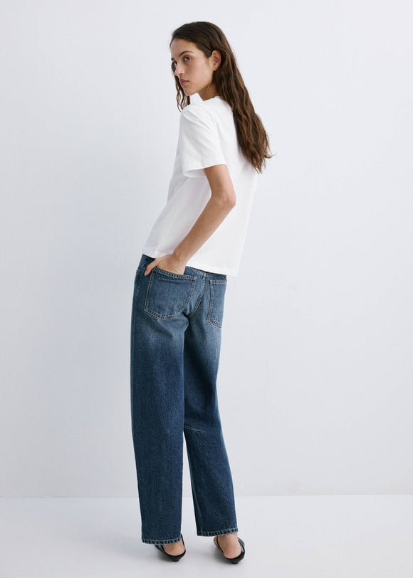 MANGO COFFEE 27079217-01 MANGO WOMEN T-SHIRT