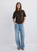 MANGO COFFEE 27079217-30 MANGO WOMEN T-SHIRT-2