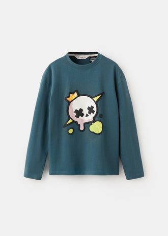MANGO BRAWKING 27081182-59 MANGO KIDS BOY T-SHIRT LONG SLEEVE