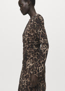 MANGO OLBIA 27081246-30 MANGO WOMEN DRESS KNEE LENGTH-2