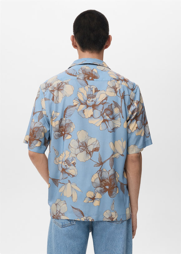 MANGO FLOR-H 27081277-50 MANGO MAN SHIRT SHORT SLEEVE